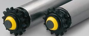 single-sprocket motorized roller
