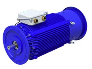 AC motor / asynchronous / 400V / self-ventilated