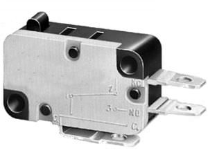 single-pole micro-switch / electromechanical / snap-action