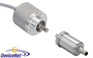 absolute rotary encoder / optical / DeviceNet / solid-shaft