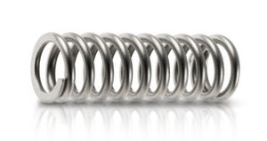 compression spring / wire / steel