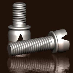 threaded insert / metal / round / molded-in