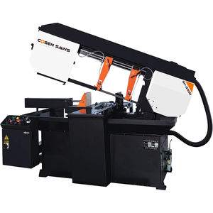 band saw / miter head / for metals / semi-automatic