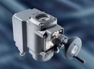 electric valve actuator / part-turn / aluminum