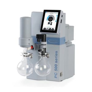 diaphragm vacuum pump / dry / two-stage / chemical-resistant