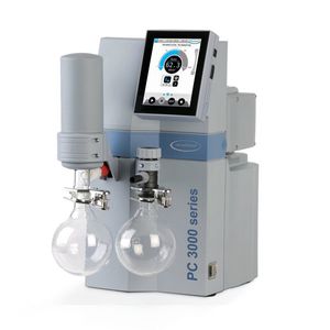 diaphragm vacuum pump / dry / two-stage / chemical-resistant