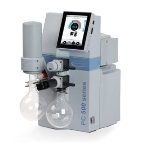 diaphragm vacuum pump / dry / two-stage / chemical-resistant