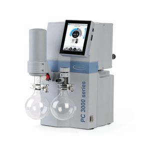 diaphragm vacuum pump / dry / three-stage / chemical-resistant