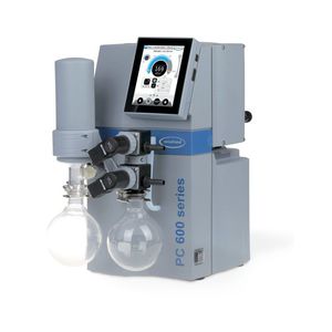 diaphragm vacuum pump / dry / three-stage / chemical-resistant