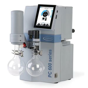diaphragm vacuum pump / dry / three-stage / chemical-resistant