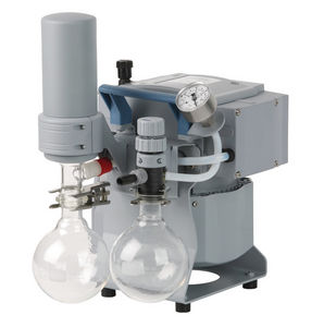 diaphragm vacuum pump / oil-free / two-stage / low-noise level