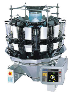 multihead weighing machine / with central feed / for bulk materials