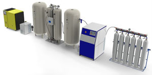 bottle filling system / automatic / nitrogen cylinder