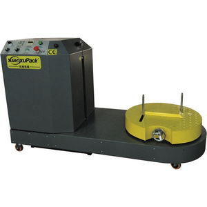 automatic stretch wrapper / for rolls / baggage / stretch film