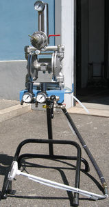 paint pump / double-diaphragm / industrial / high-capacity