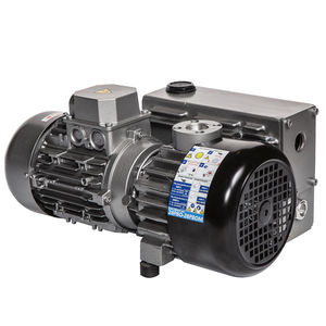 rotary vane vacuum pump / lubricated / single-stage