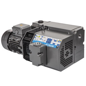 rotary vane vacuum pump / lubricated / single-stage