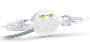 thermal flow meter / for liquids / for low flow rates