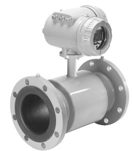 electromagnetic flow meter / for water / in-line / intrinsically safe