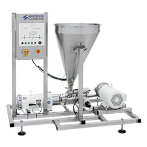 rotor-stator mixer / continuous / powder / high-shear