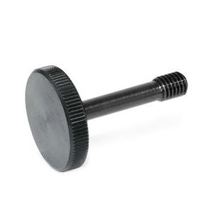 knurled screw