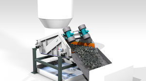 vibrating screener / for liquids / for plastic pellets / drainage