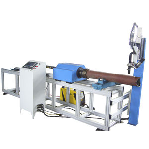 pipe cutting machine / steel / flame / CNC