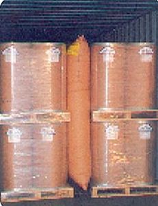 dunnage air-bag for transport load securing
