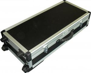 transport case / aluminum / wheeled / with handle
