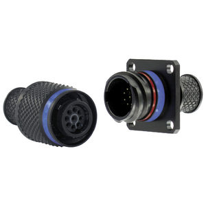 data connector / circular / bayonet / push-pull