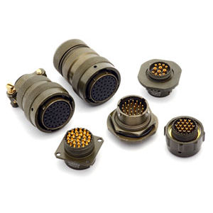 electrical power supply connector / circular / bayonet / multipolar