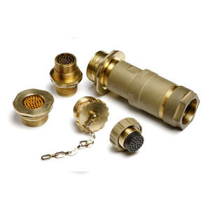 electrical power supply connector / circular / screw coupling / multipolar