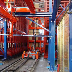 vertical automatic storage system / for bars / high-density / for sheet metal