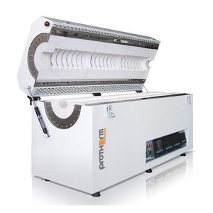 analysis furnace / tubular / electric resistance / vacuum