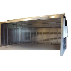 suction booth / sanding