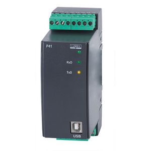 DIN rail power transducer