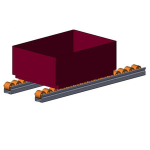 slide rail / steel / roller