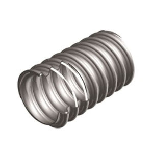 flexible air duct / PVC / flame-retardant / spiral