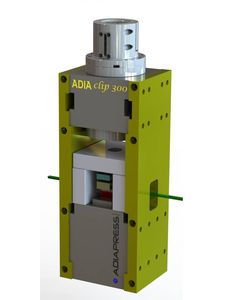 hydraulic press / cutting / assembly / adiabatic