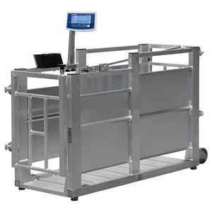 floor scales / with LCD display / for animals