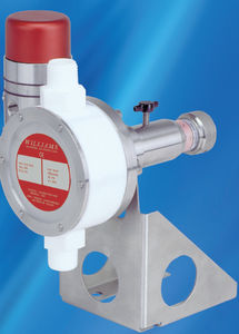 gas pump / pneumatic / diaphragm / high-flow