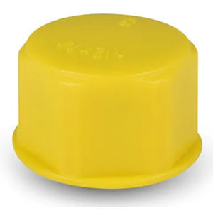 Non Threaded End Cap 166 Series Emico Round Thermoplastic