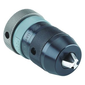 self-tightening drill chuck