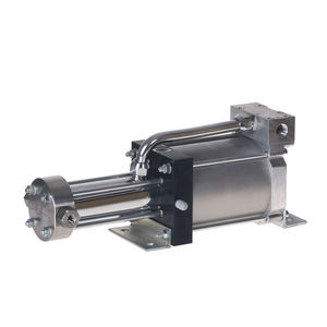 piston pressure booster / air / nitrogen / high-pressure