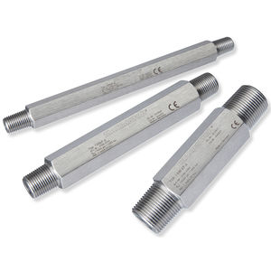 straight fitting / hydraulic / stainless steel / high-pressure