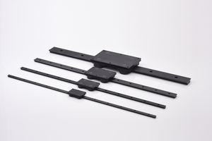 sliding linear guide / high-precision / steel