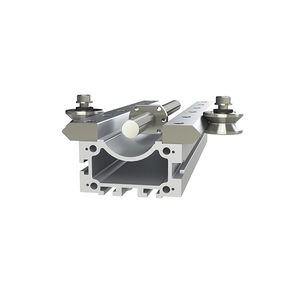 roller linear guide / precision / for heavy-duty loads