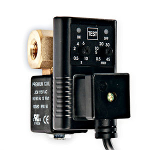 condensate drain / automatic / timer-controlled / electronic