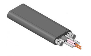 data electrical cable / power / armored / umbilical