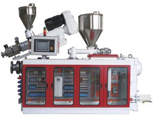 cast-film extrusion line / for PP / for PVC / for HDPE